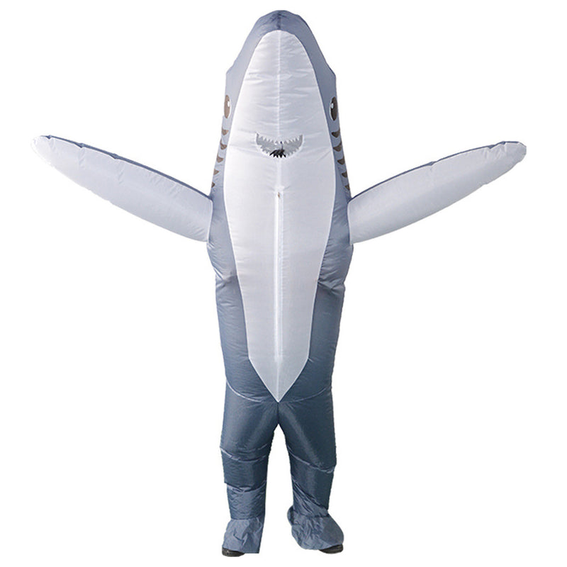 Inventory of inflatable shark suits Halloween costume party for adults