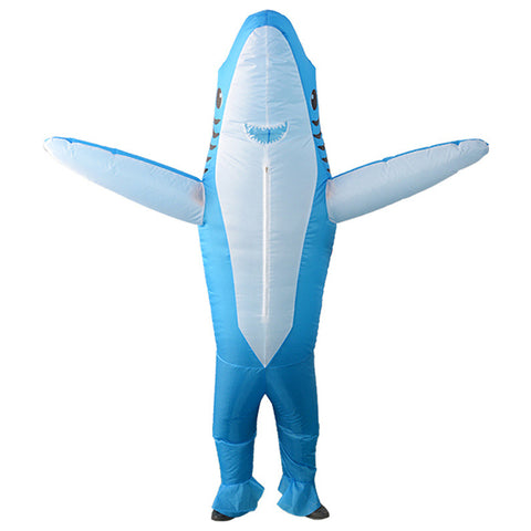 Inventory of inflatable shark suits Halloween costume party for adults