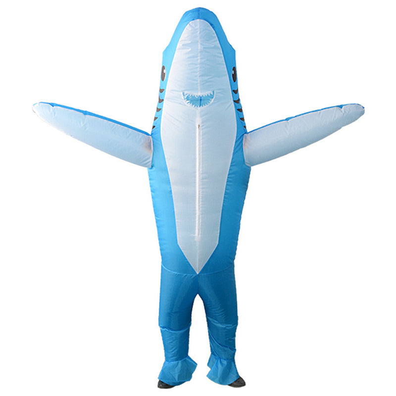 Inventory of inflatable shark suits Halloween costume party for adults