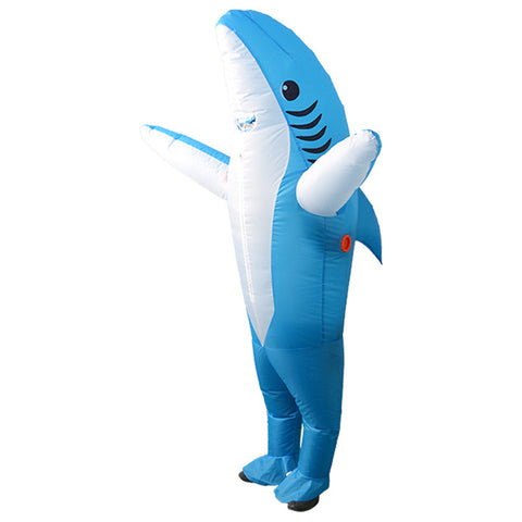 Inventory of inflatable shark suits Halloween costume party for adults