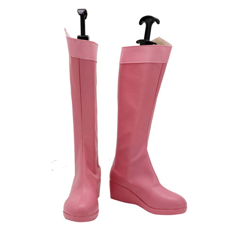 Invincible Props Invincible Atom Eve Cosplay Pink Shoe Boots For Adult Female Halloween ...
