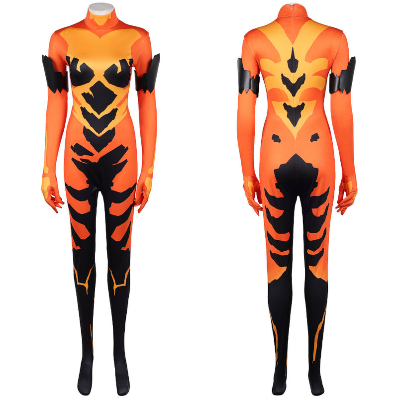 Invincible Volcanikka Cosplay Costume For Adult Man Female Halloween Costume