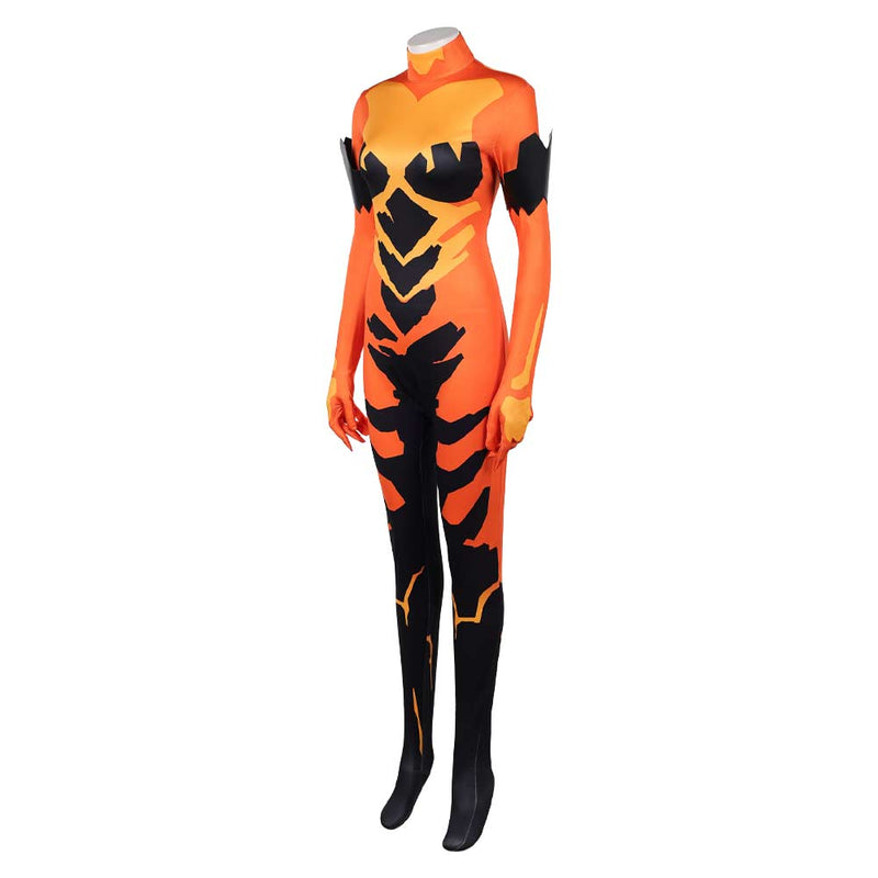 Invincible Volcanikka Cosplay Costume For Adult Man Female Halloween Costume