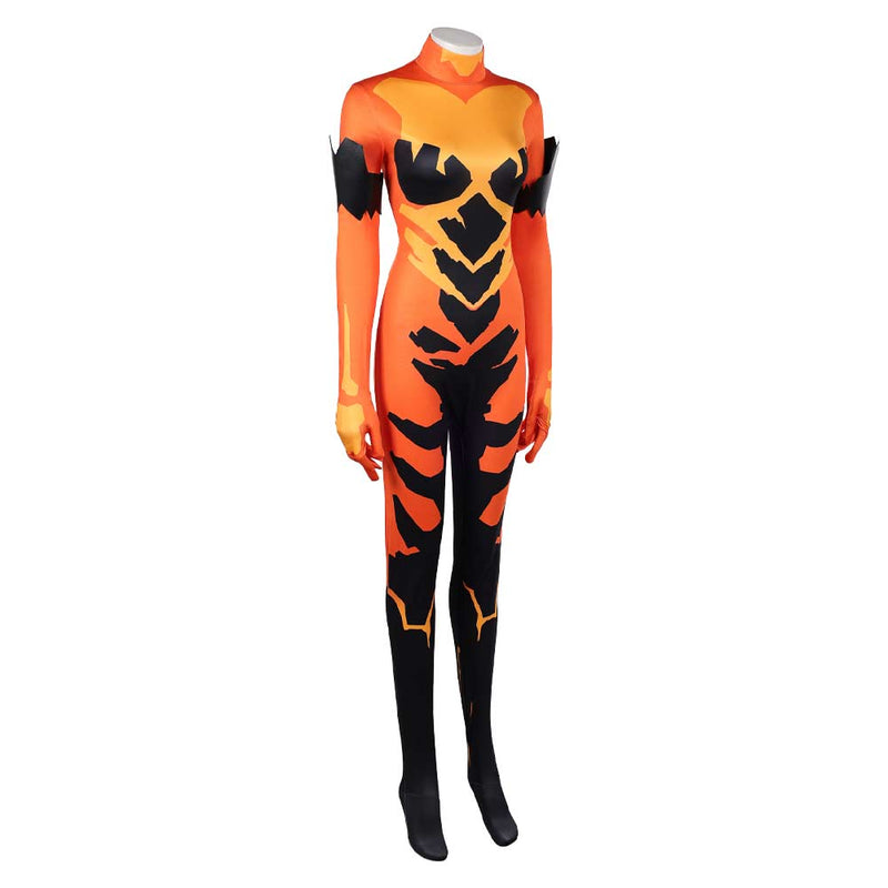 Invincible Volcanikka Cosplay Costume For Adult Man Female Halloween Costume