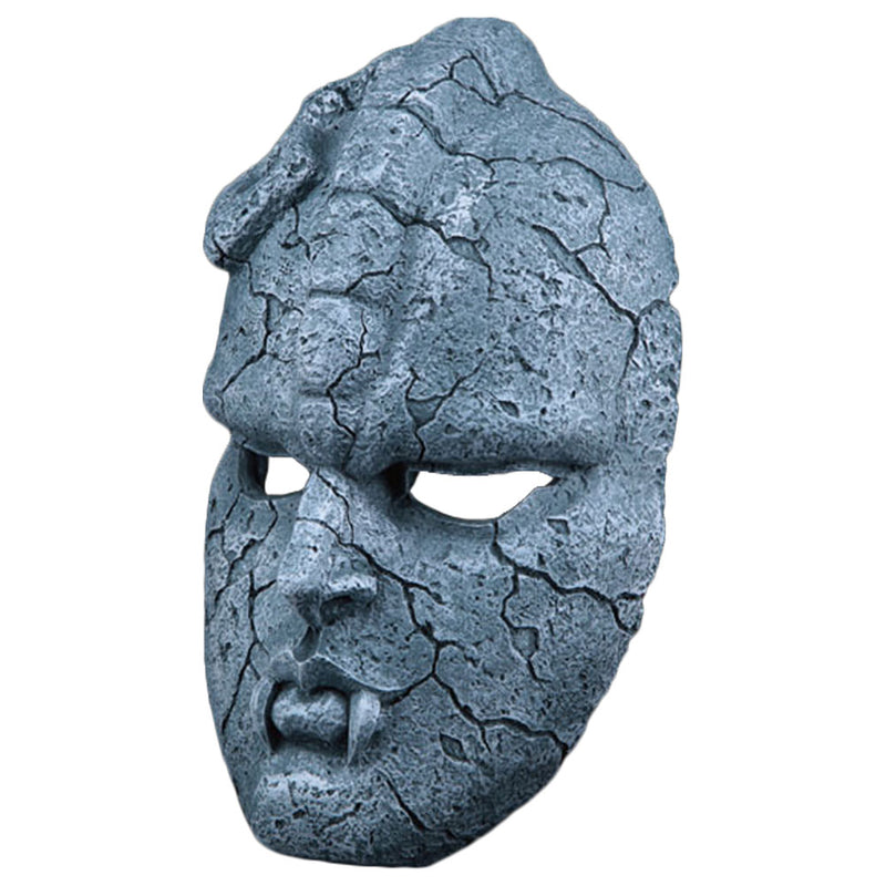 ISHI Kamen mask Stone Ghost mask Cosplay mask costume accessories Adult headpiece cover in milk Head cover Halloween Carnival