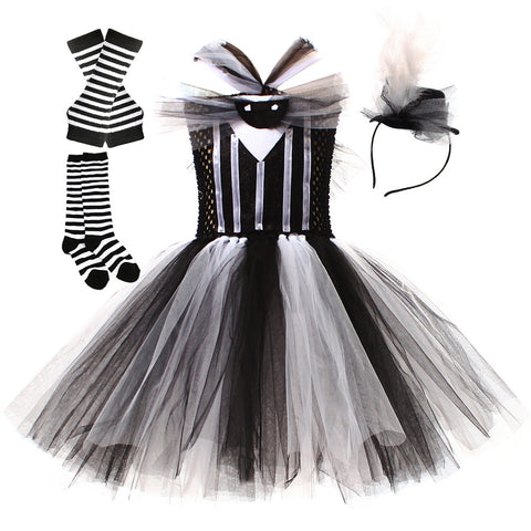 Jack Skellington Cosplay Costume Outfits Halloween Carnival Party Suit