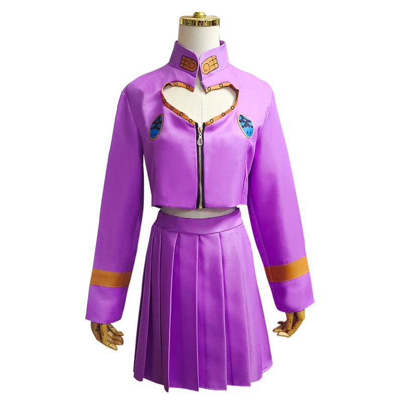 JoJo‘s Bizarre Adventure Giorno Giovanna Cosplay Costume Outfits Halloween Carnival Suit