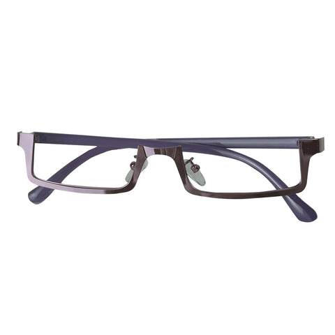 Jujutsu Kaisen Maki Zenin Cosplay Glasses Purple Half Frame Eyeglasses Without Lens Anime Costume Props Accessories