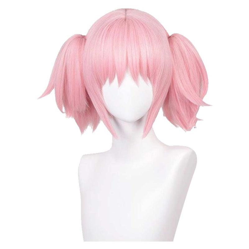 Kaname Madoka  Cosplay Wig Heat Resistant Synthetic Hair Carnival Halloween Party Props