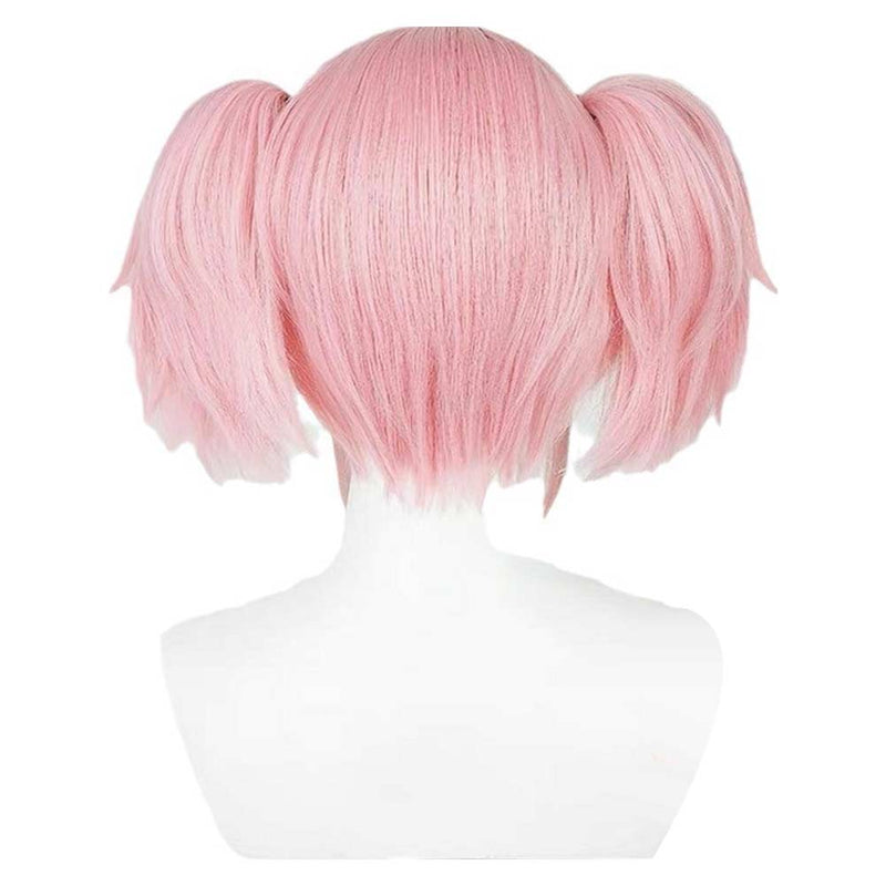 Kaname Madoka  Cosplay Wig Heat Resistant Synthetic Hair Carnival Halloween Party Props