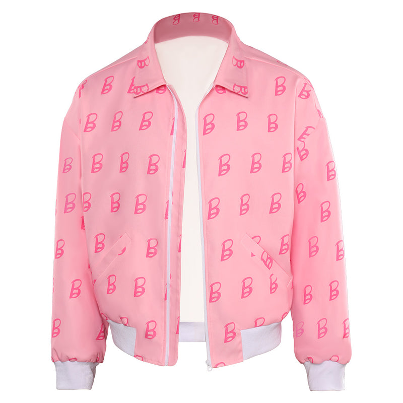 Ken printed jacket printed jacket Barbie Cosplay Costume Halloween Carnival Party Suit