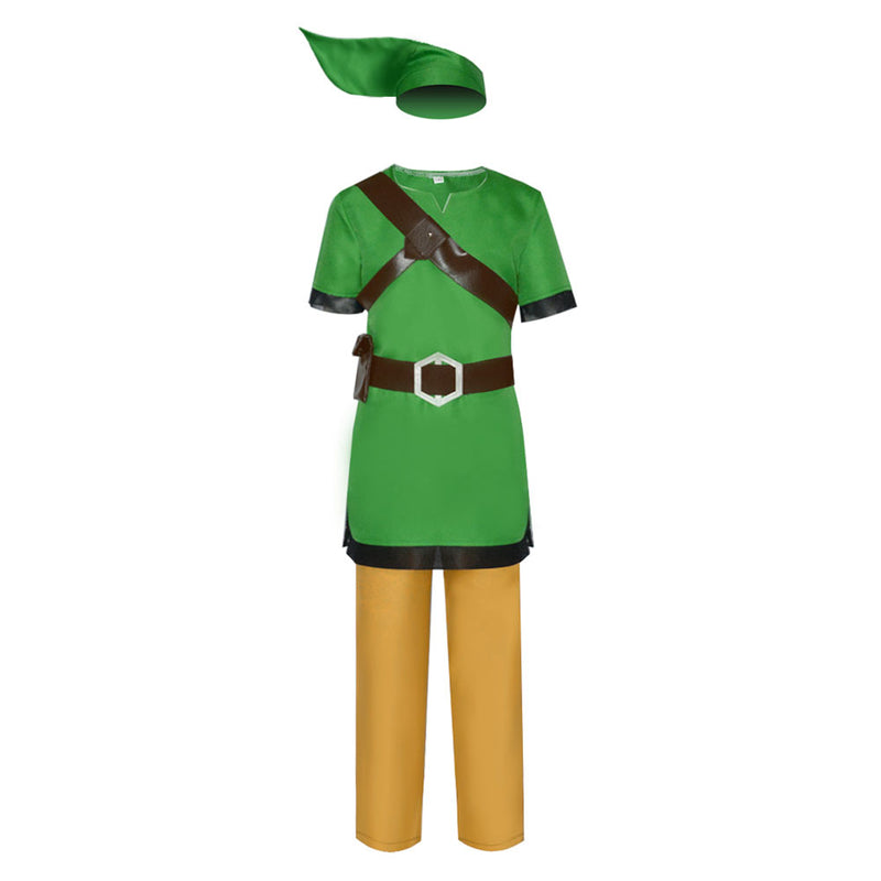 Kid The Legend of Zelda: Skyward Sword Cosplay Costume Outfits Halloween Carnival Party Disguise Suit