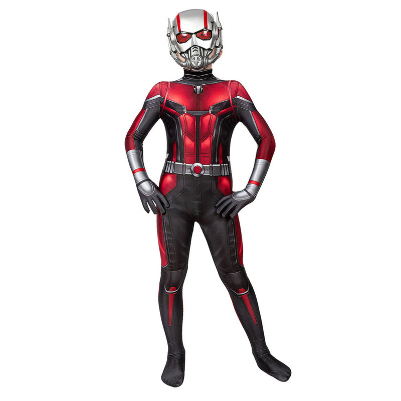 Kids Ant-Man and the Wasp Ant-Ma Cosplay Costume Jumpsuit Outfits Halloween Carnival Suit