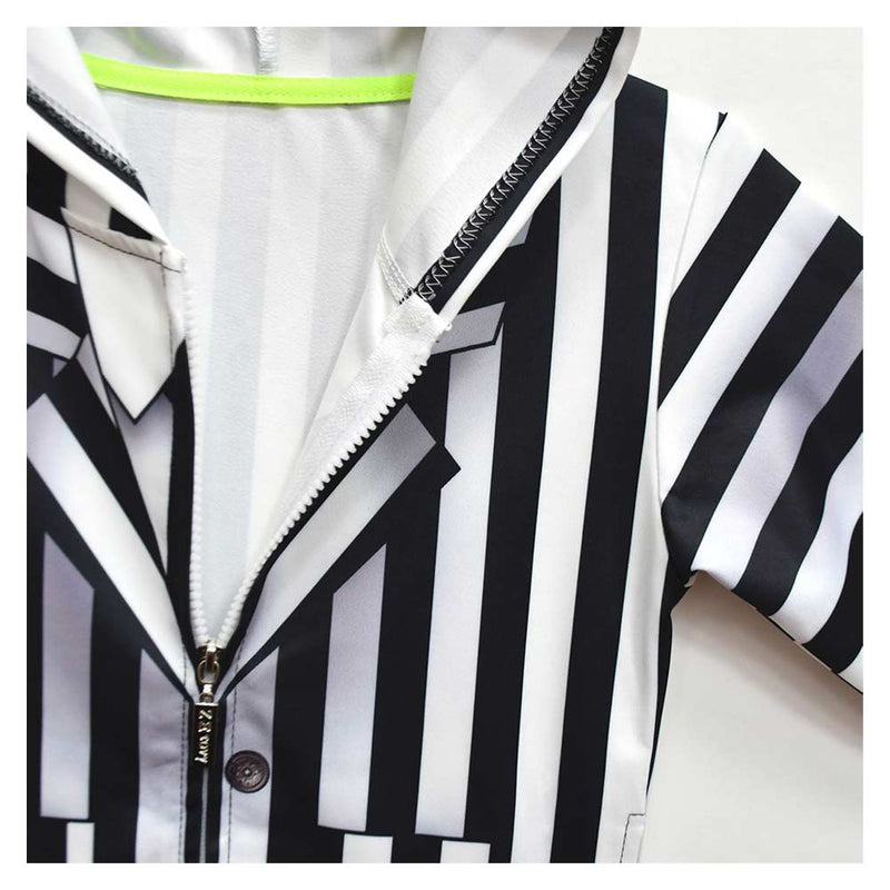 Kids Beetle Juice Cosplay Hoodie Cosplay Costume Outfits Halloween Carnival Suit