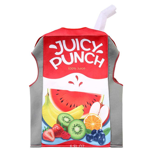 Kids Children  juice box stage performance costumes Cosplay Costume Outfits Halloween Carnival Suit