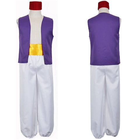 Kids Children Aladdin Prince Cosplay Costume Outfits Halloween Carnival Party Suit