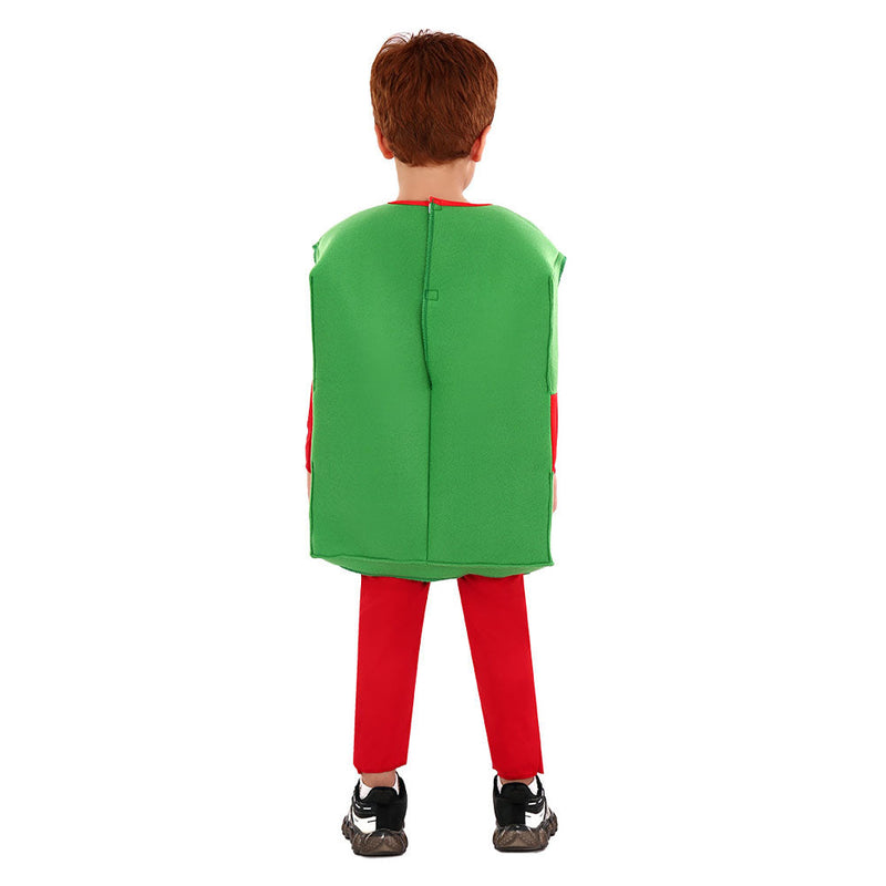 SeeCosplay Kids Children Christmas Gift Cosplay Costume Overclothes Christmas Carnival Suit BoysKidsCostume