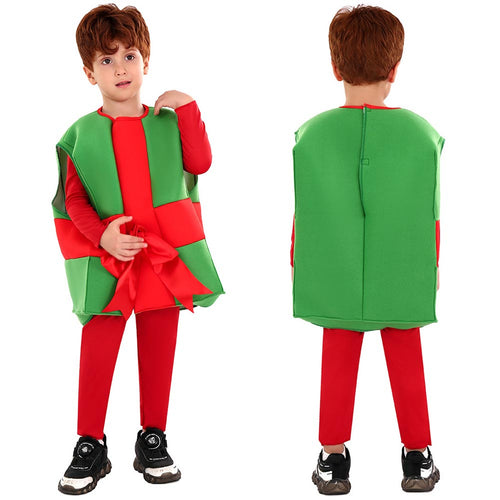 Christmas Costume: Kids Children Christmas Gift Cosplay Costume Overclothes Christmas Suit BoysKidsCostume