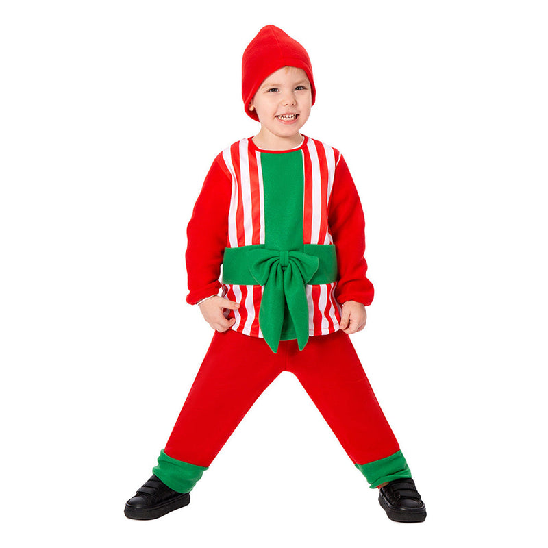 SeeCosplay Kids Children Christmas Gift Red Cosplay Outfits Christmas Carnival Suit