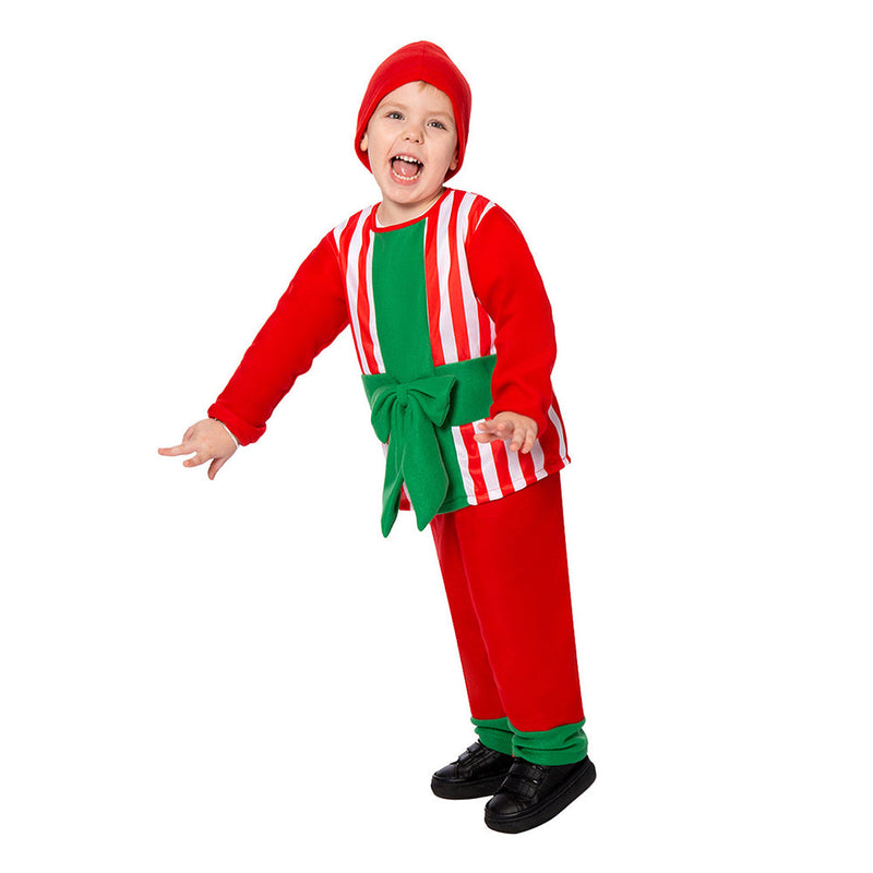 SeeCosplay Kids Children Christmas Gift Red Cosplay Outfits Christmas Carnival Suit BoysKidsCostume