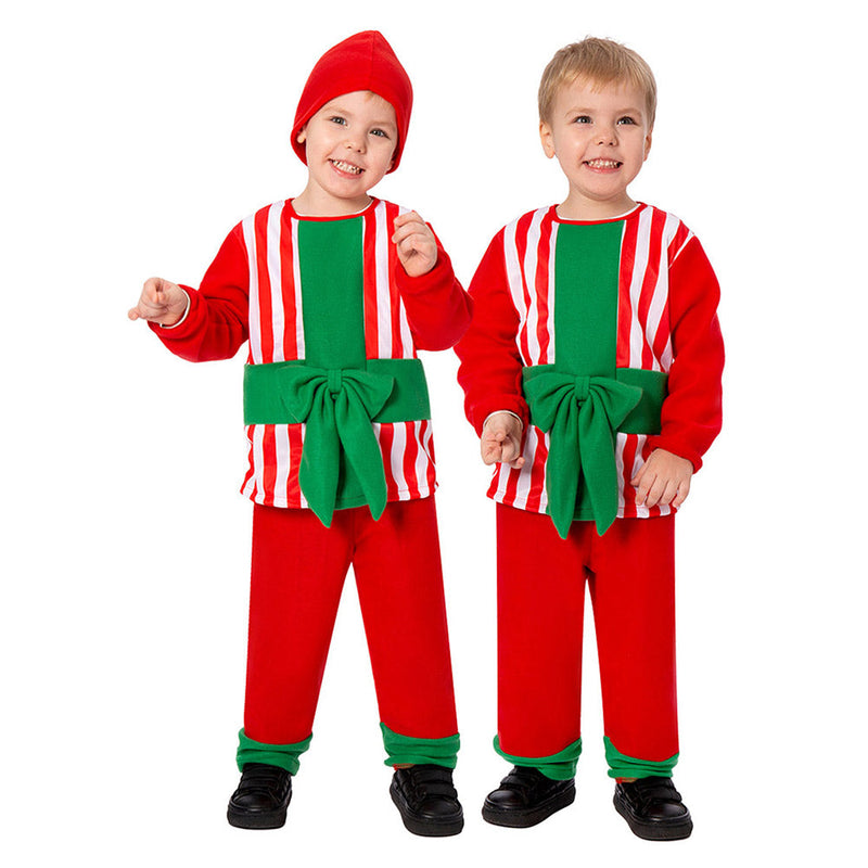 SeeCosplay Kids Children Christmas Gift Red Cosplay Outfits Christmas Carnival Suit BoysKidsCostume