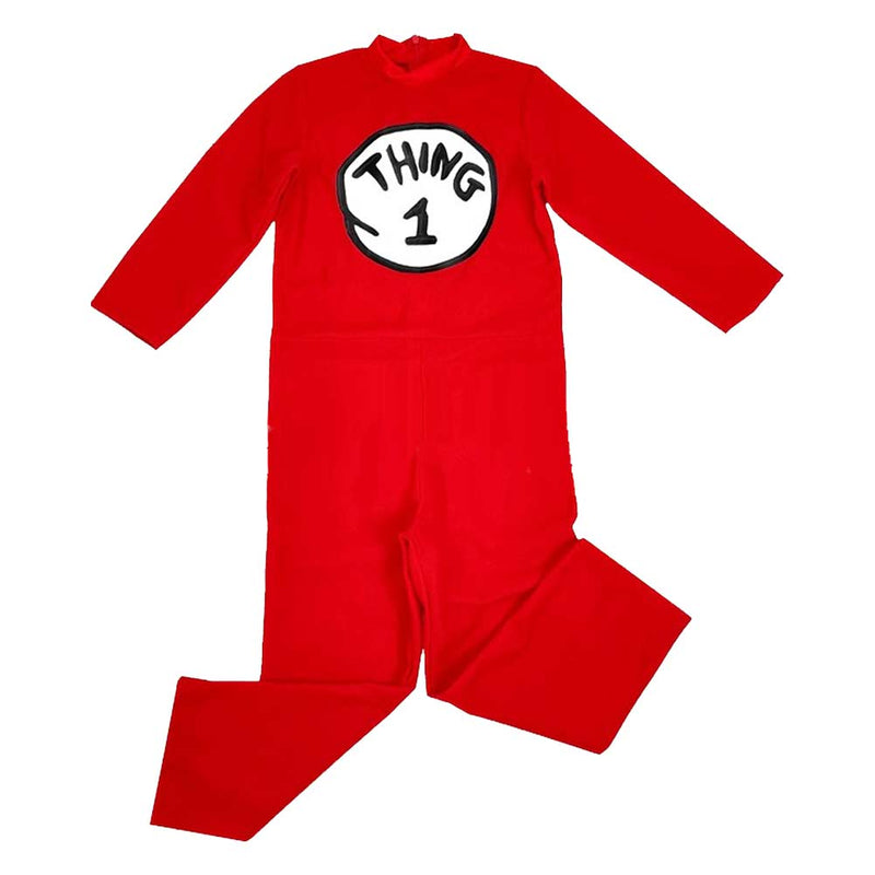Kids Children Dr.Seuss  The Cat in the Hat Cosplay Costume Outfits Halloween Carnival Suit