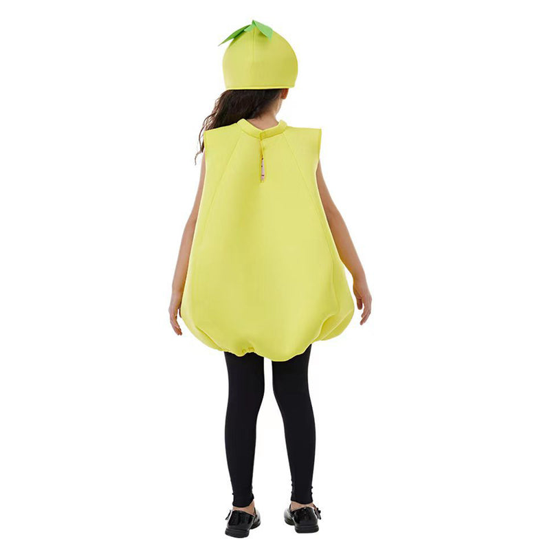 Kids Children Fruits Cosplay Costume Outfits Halloween Carnival Suit