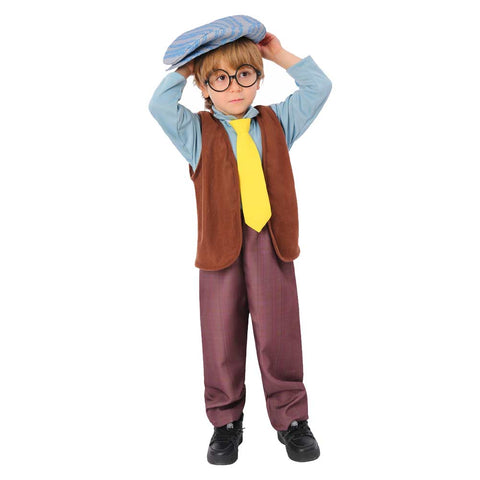 Kids Children Grandpa Cosplay Costume Outfits Halloween Carnival Suit