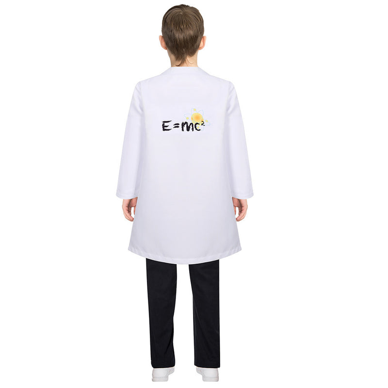 Kids Children physicist Cosplay Costume Outfits Halloween Carnival Suit