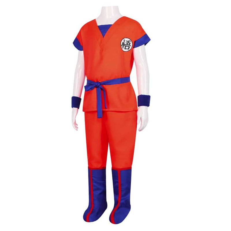 Kids Children Son Goku Cosplay Costume Outfits Halloween Carnival Suit