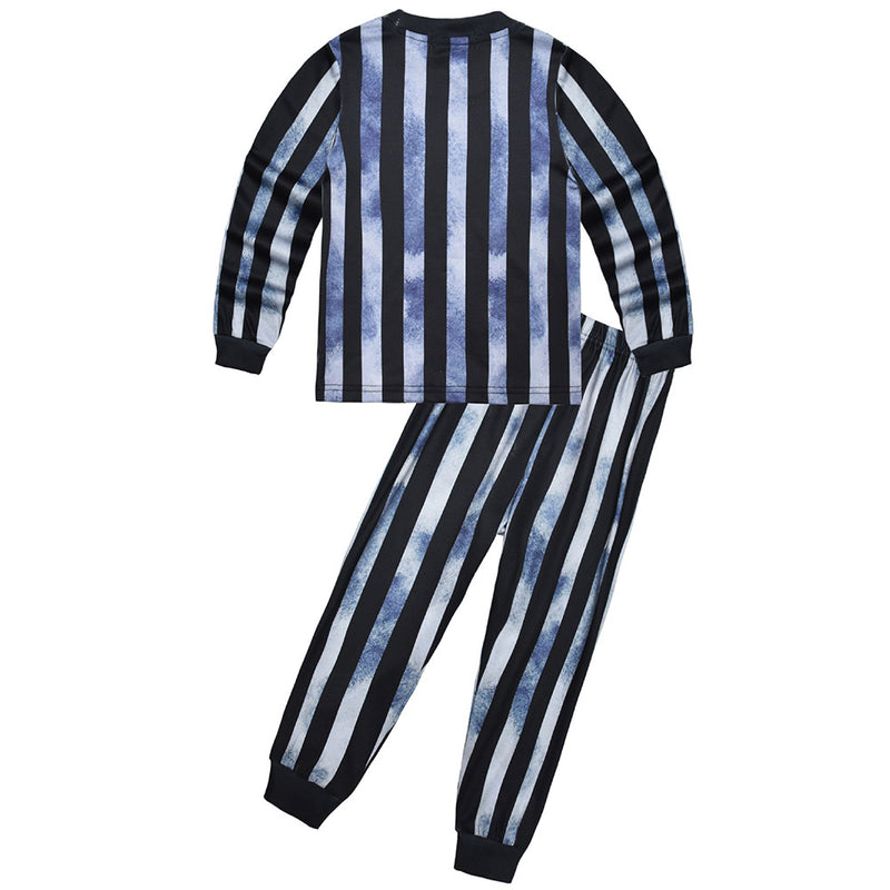 Kids Children Wednesday Addams Cosplay Costume Sleepwear Clothes Cartoon Pijamas Spring Autumn Pyjamas