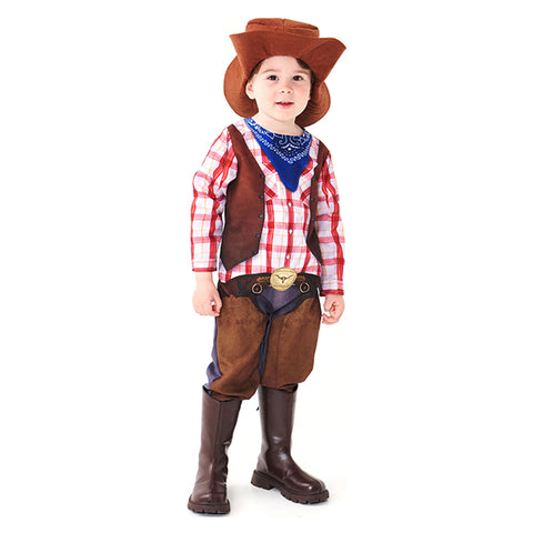 Kids Children West cowboy Cosplay Costume Outfits Halloween Carnival Suit