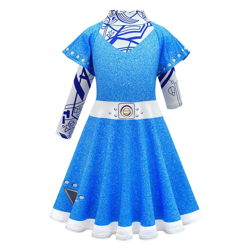 Kids Children Zombie 3 A-Li Cosplay Costume Dress Outfits Halloween Carnival Suit