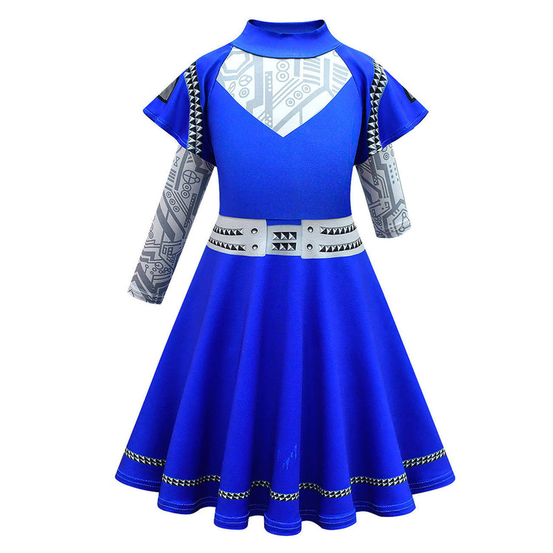 Kids Children Zombie 3 A-Li Cosplay Costume Dress Outfits Halloween Carnival Suit