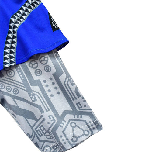 Kids Children Zombie 3 A-Li Cosplay Costume Dress Outfits Halloween Carnival Suit