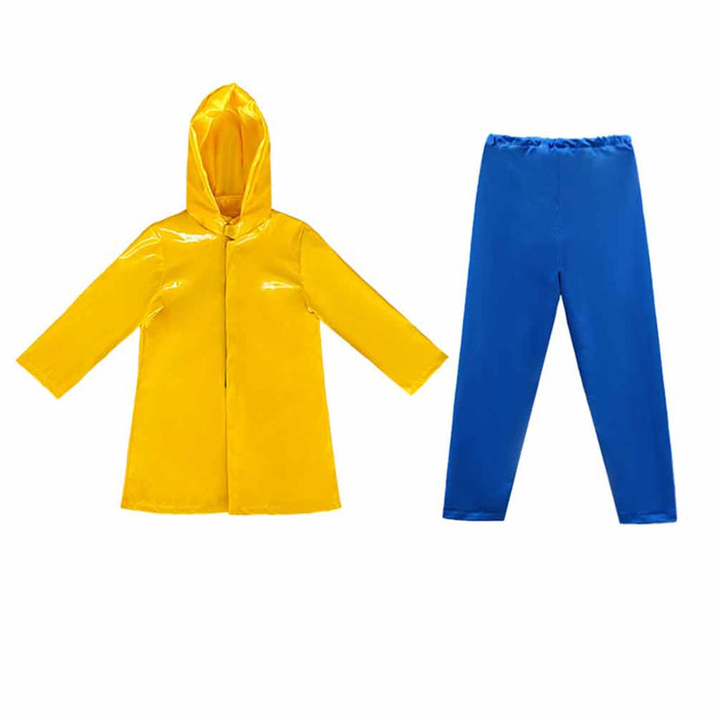 Kids Coraline Cosplay Costume Outfits Halloween Carnival Party Suit