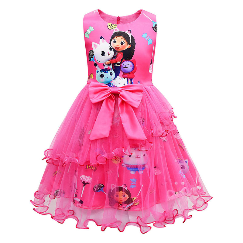 Kids Girls gabby‘s dollhouse  Cosplay Costume Dress Outfits Halloween Carnival Suit