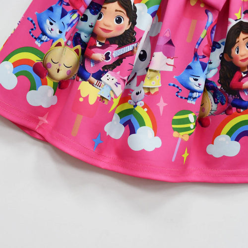 Kids Girls gabby‘s dollhouse Cosplay Costume Dress Outfits Halloween Carnival Suit