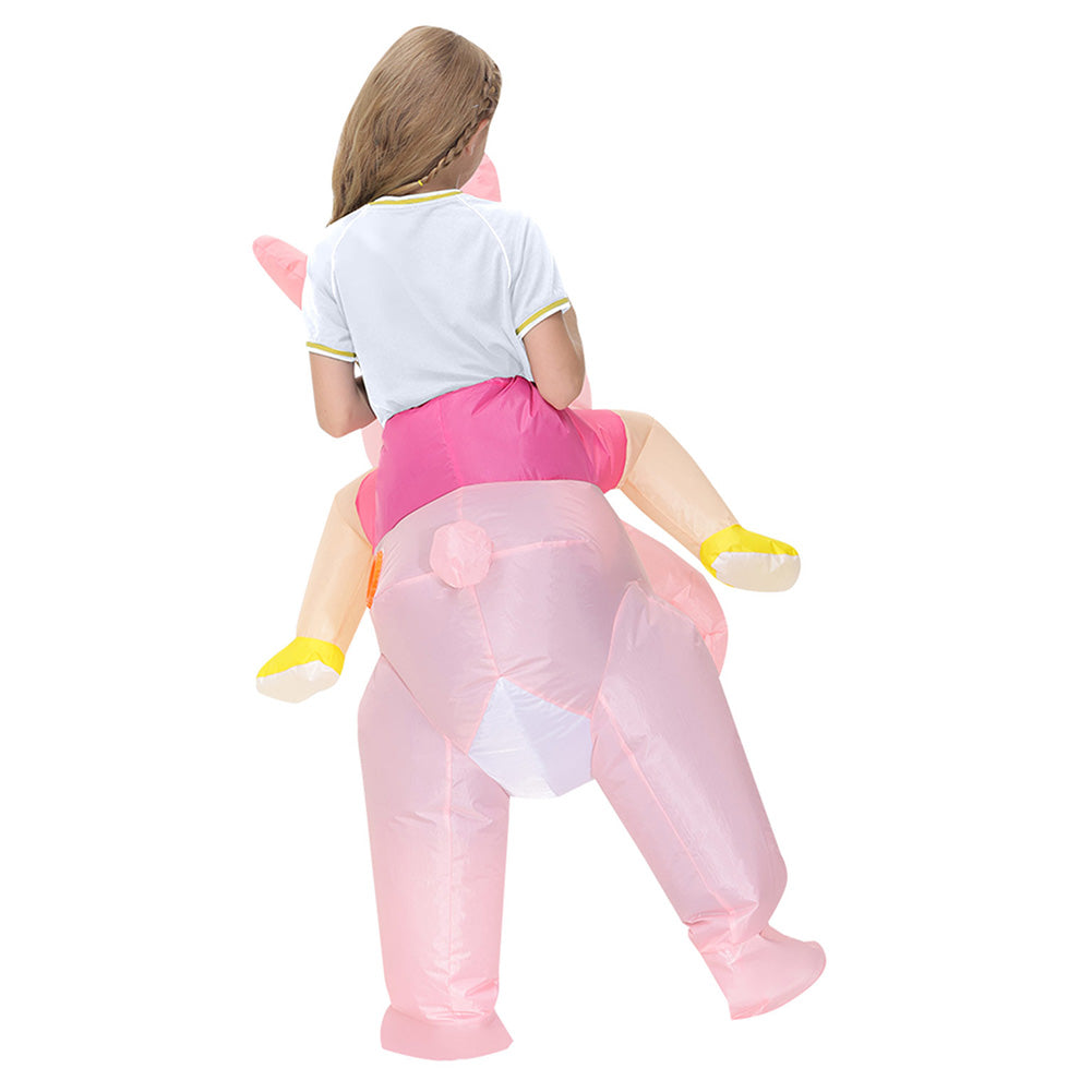 Kids Inflatable Blow Up Costume Rabbit Costumes Cosplay Party Costume ...