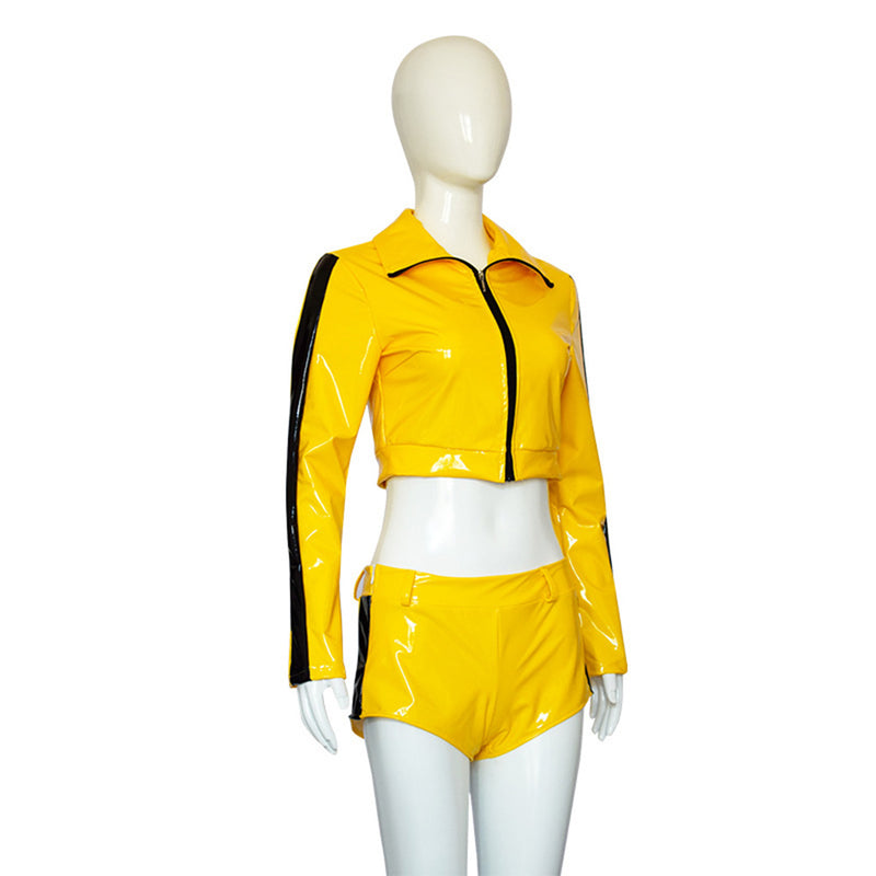 Kill Bill The Bride Cosplay Costume Coat  Outfits Halloween Carnival Suit