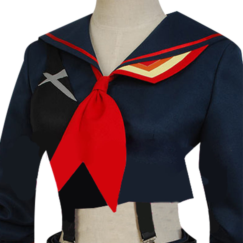 KILL La KILL Ryuko Ryuuko Matoi Senketsu Cosplay Costume Outfit Uniform Dress