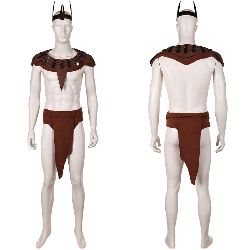 ﻿ Kingdom of the Planet of the Apes -Proximus Caesar Cosplay Costume Outfits Halloween Carnival Suit cos king Proximus Caesar savage