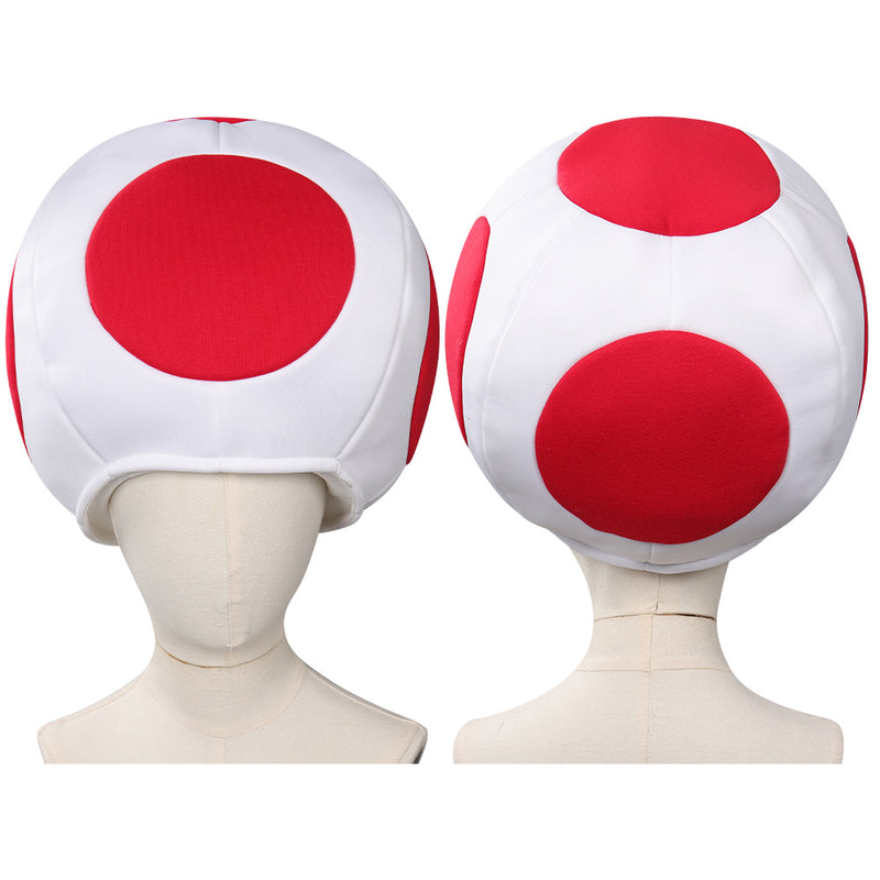 Toad/KINOPIO KINOPIO Cosplay Hat Cap Fantasia Halloween Carnival Party Disguise Costume Accessories Toad