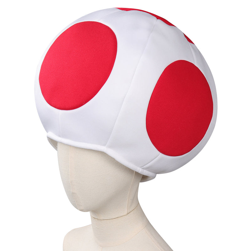 Toad/KINOPIO KINOPIO Cosplay Hat Cap Fantasia Halloween Carnival Party Disguise Costume Accessories Toad