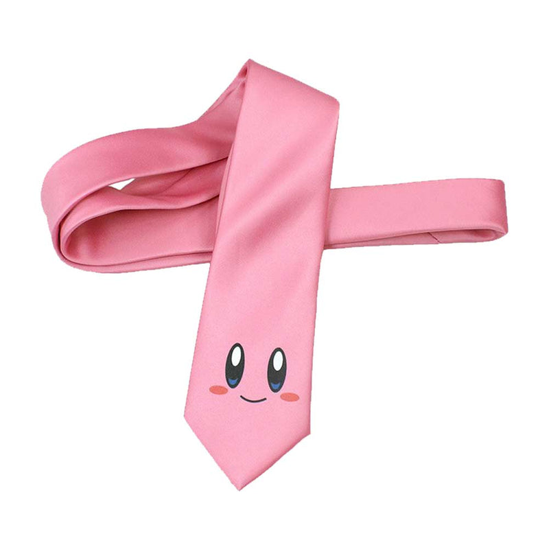 Kirby Cosplay Necktie Costume Outfits Halloween Carnival Suit