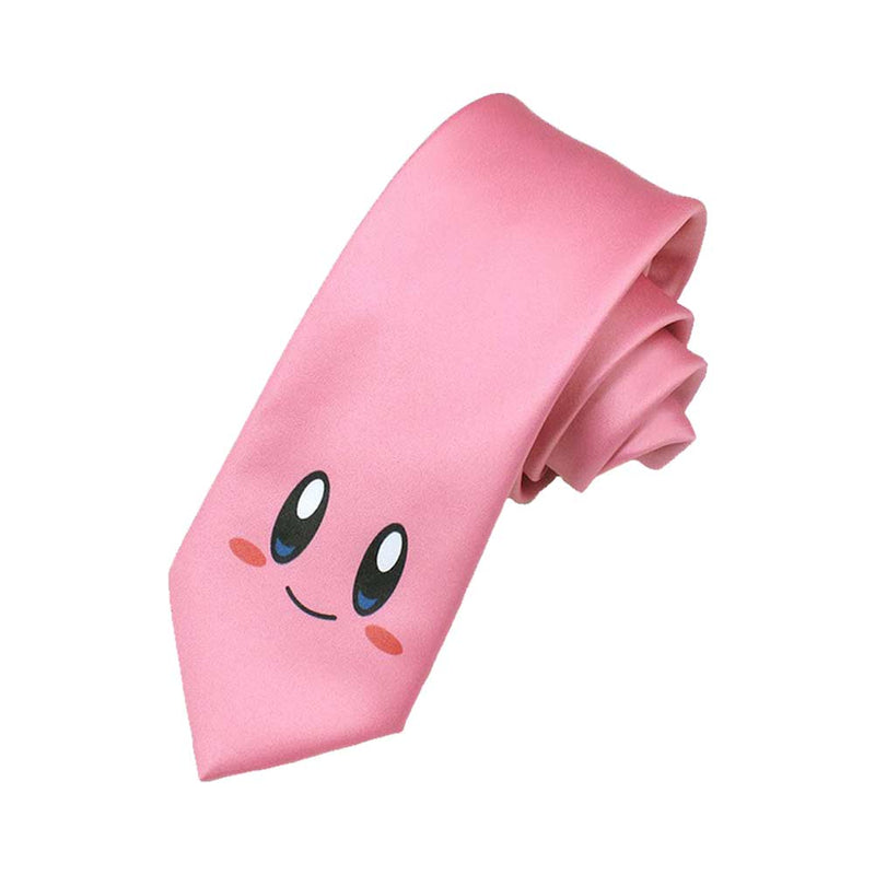 Kirby Cosplay Necktie Costume Outfits Halloween Carnival Suit