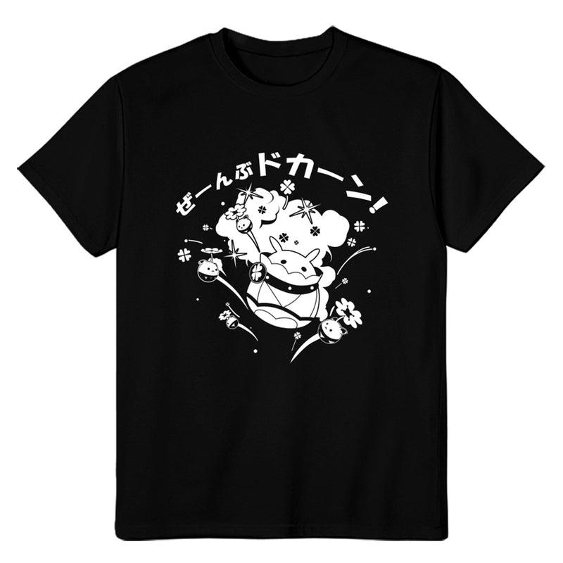 Klee Jumpy Dumpty T-shirt  Cosplay T-shirt Men Women Summer 3D Print Short Sleeve Shirt