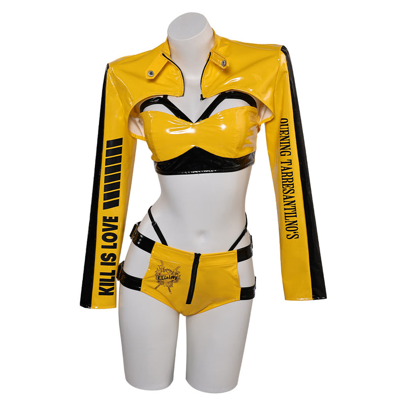 Lingerie for Women Costume sexy Kill Bill Cosplay Costume Outfits Halloween Carnival Suit