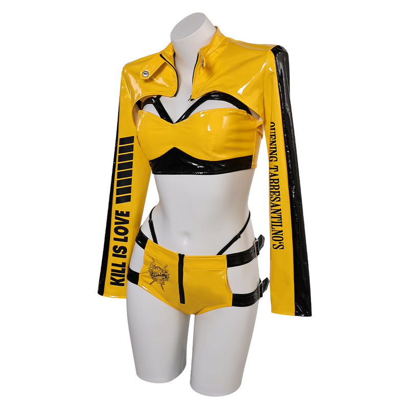 Lingerie for Women Costume sexy Kill Bill Cosplay Costume Outfits Halloween Carnival Suit