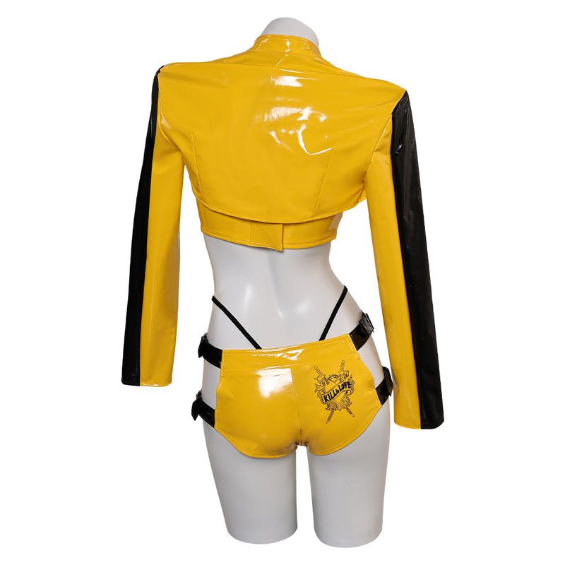 Lingerie for Women Costume sexy Kill Bill Cosplay Costume Outfits Halloween Carnival Suit